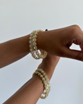 Geometric Crystal Bangle
