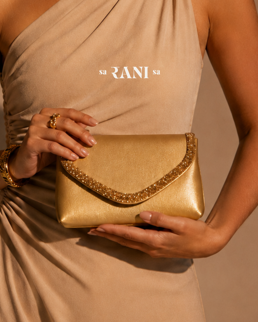 Metallic Luxury Clutch