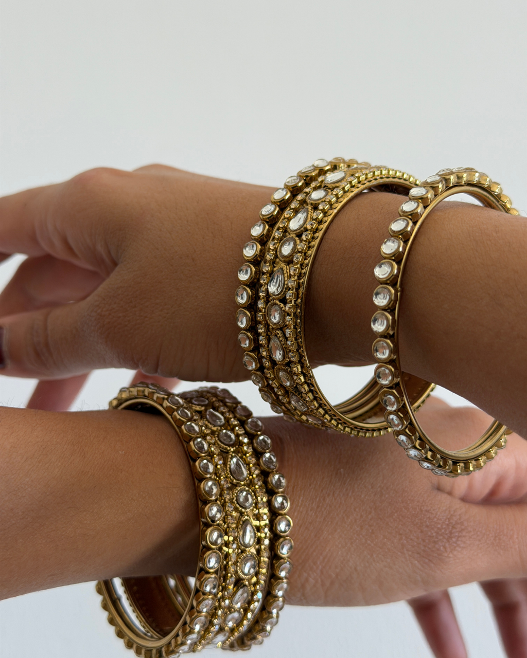 Polki Bridal Kada Bangle