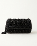 Handcrafted Luxury Barrel Embellished Bag | Dholki