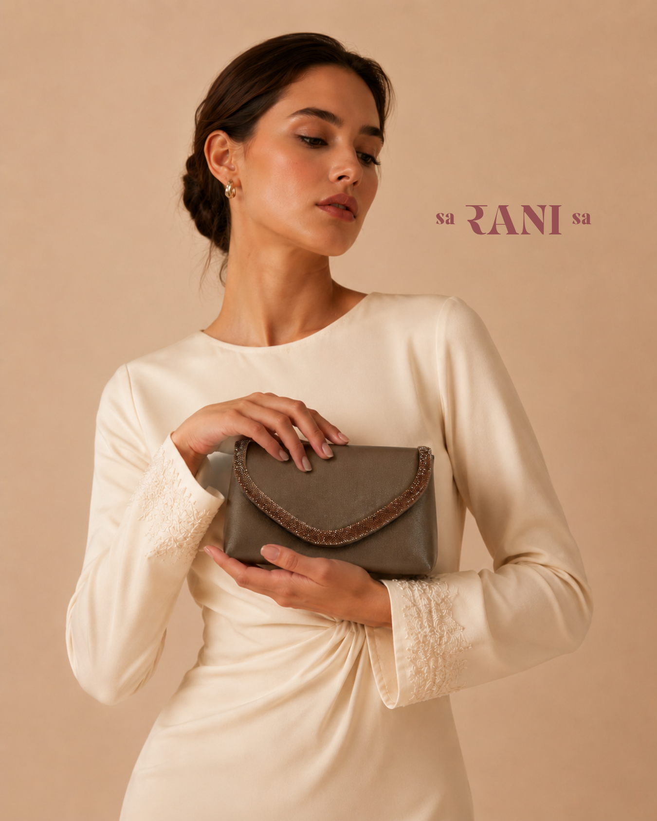 Metallic Luxury Clutch