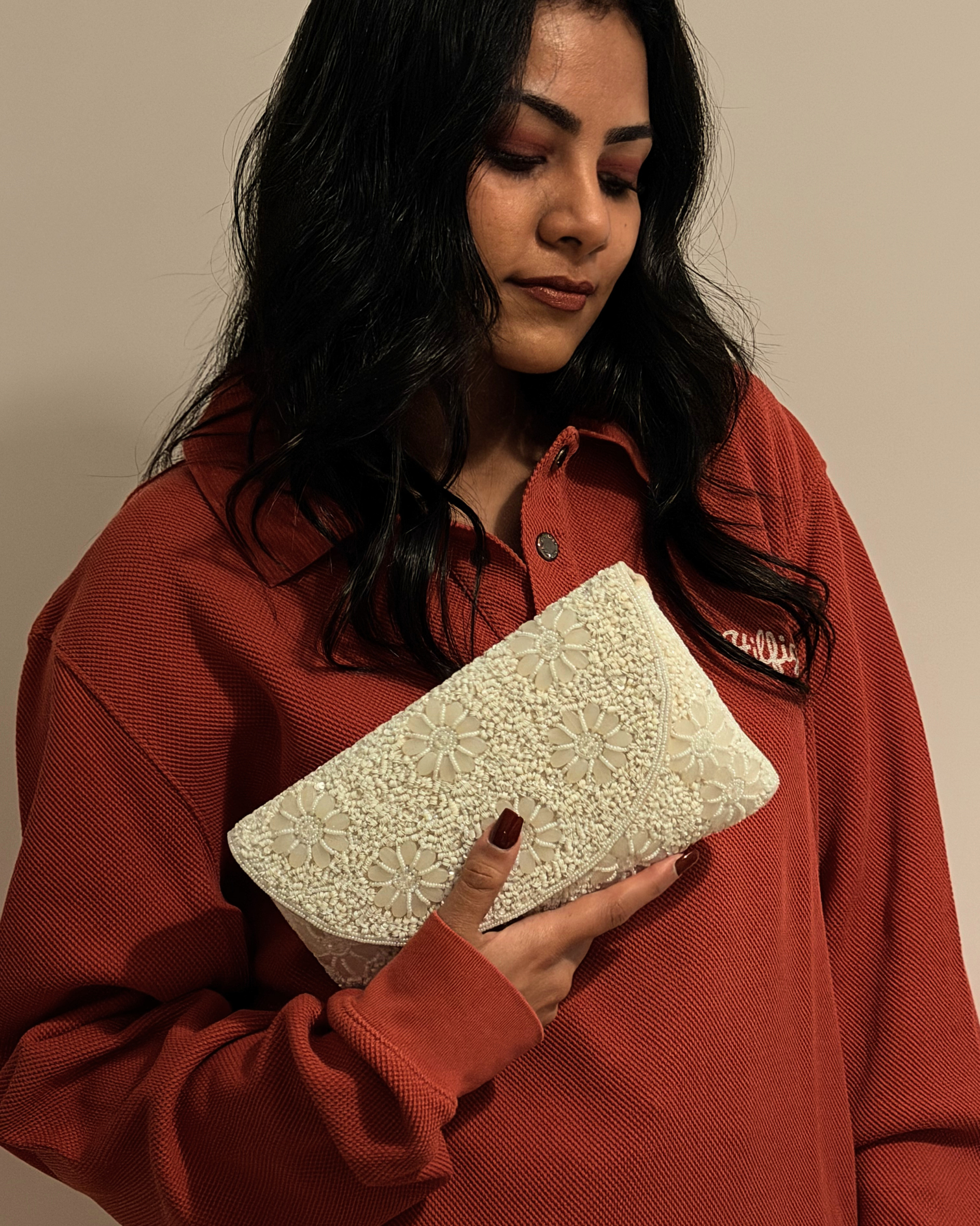 Heritage Embellished Clutch
