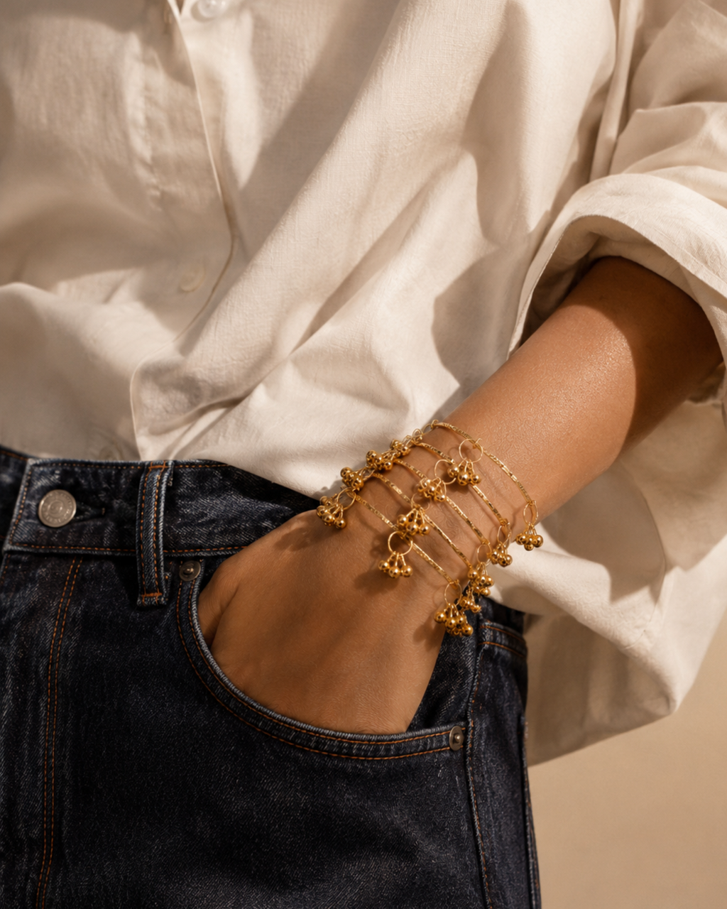 Ghungroo Charm Kashmiri Bangle