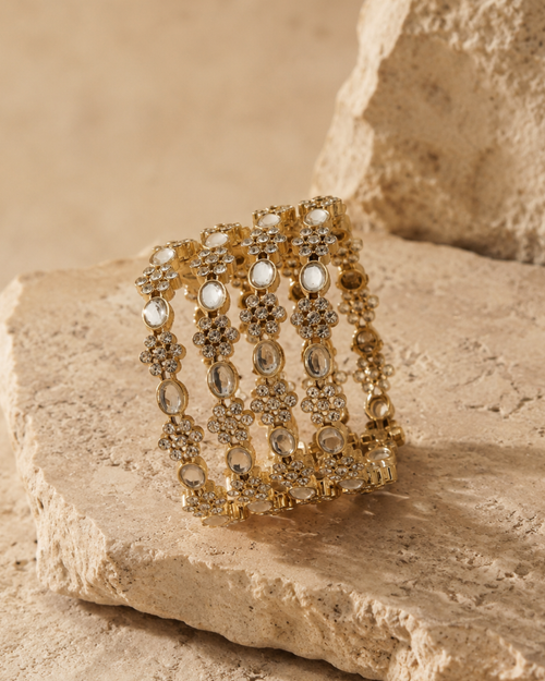 Crystal Floral Kada