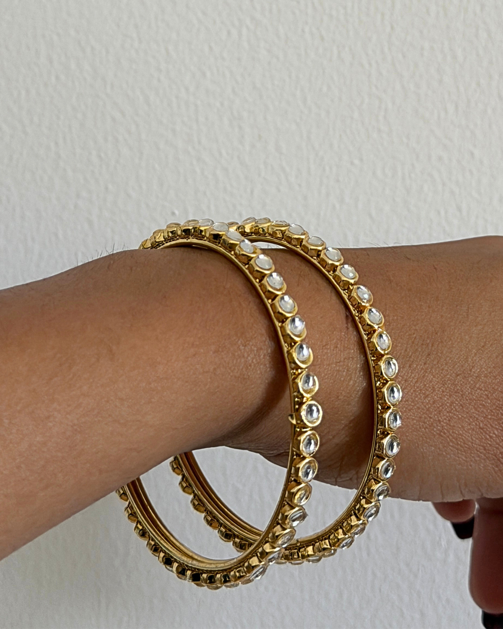 Kundan Rigid Bangle