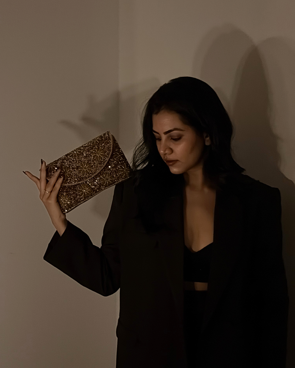 Heritage Embellished Clutch