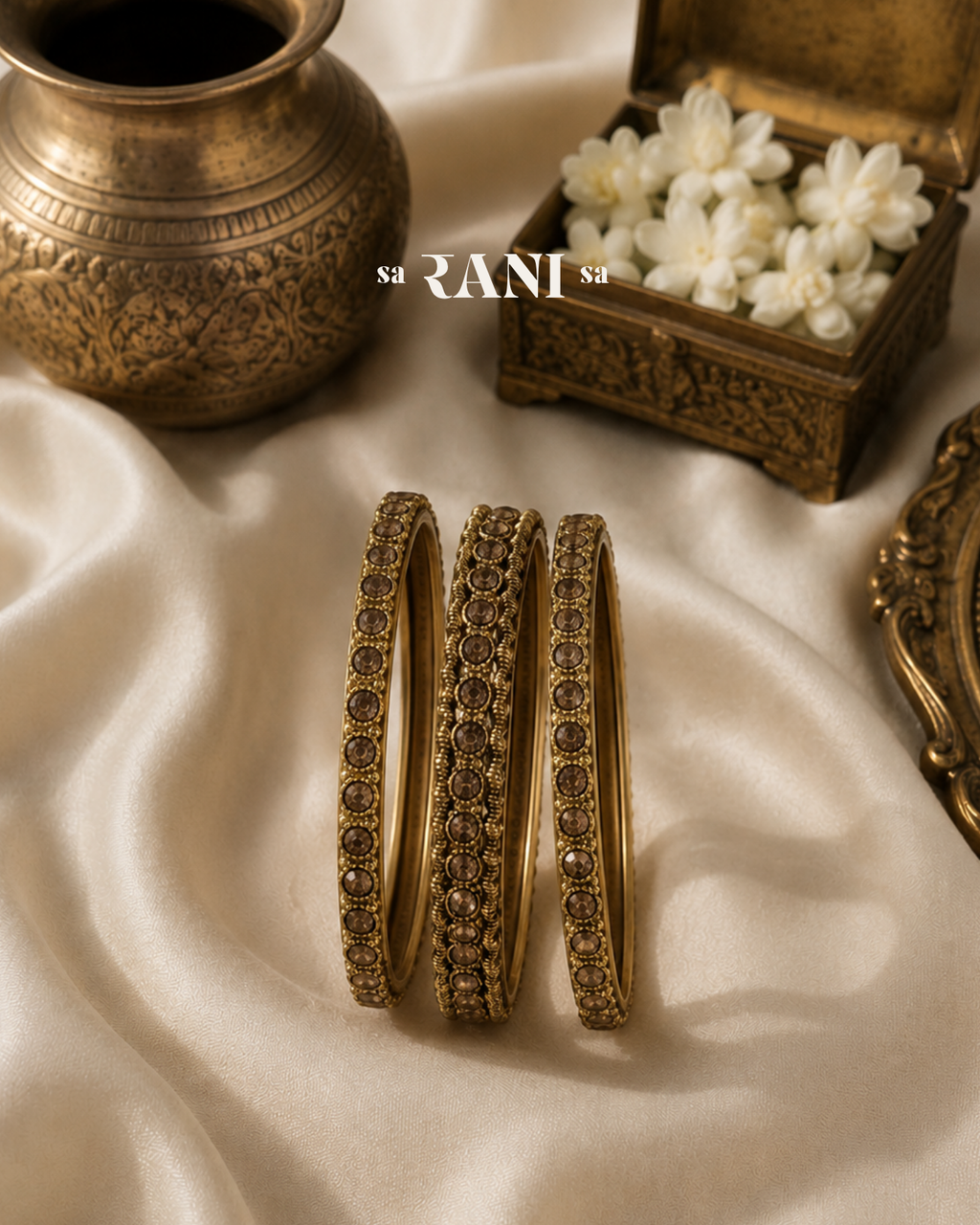 Vintage Crystal Bangle