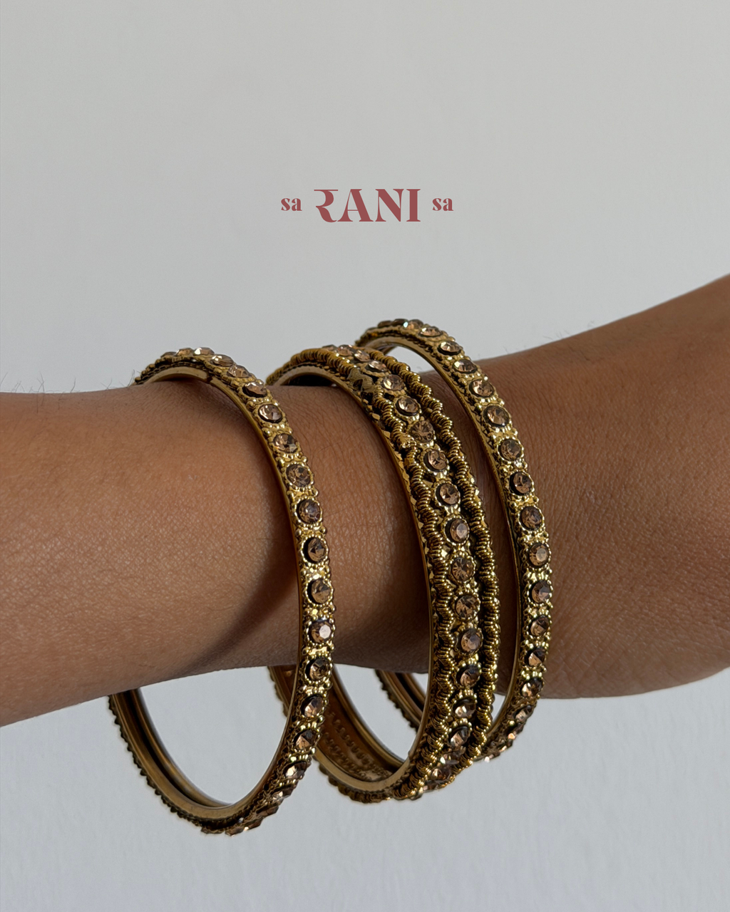Vintage Crystal Bangle