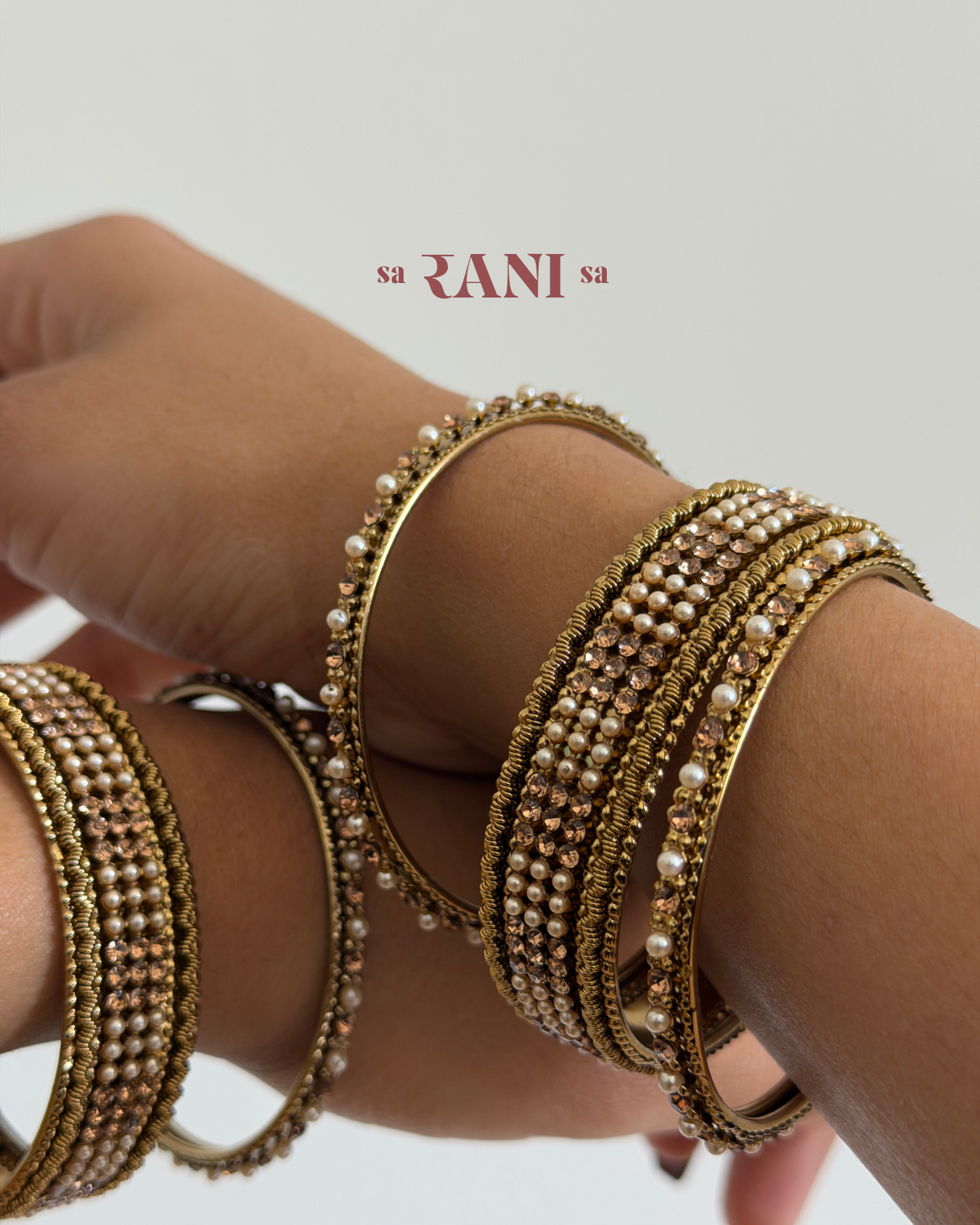 Antique Dual Bangle Set