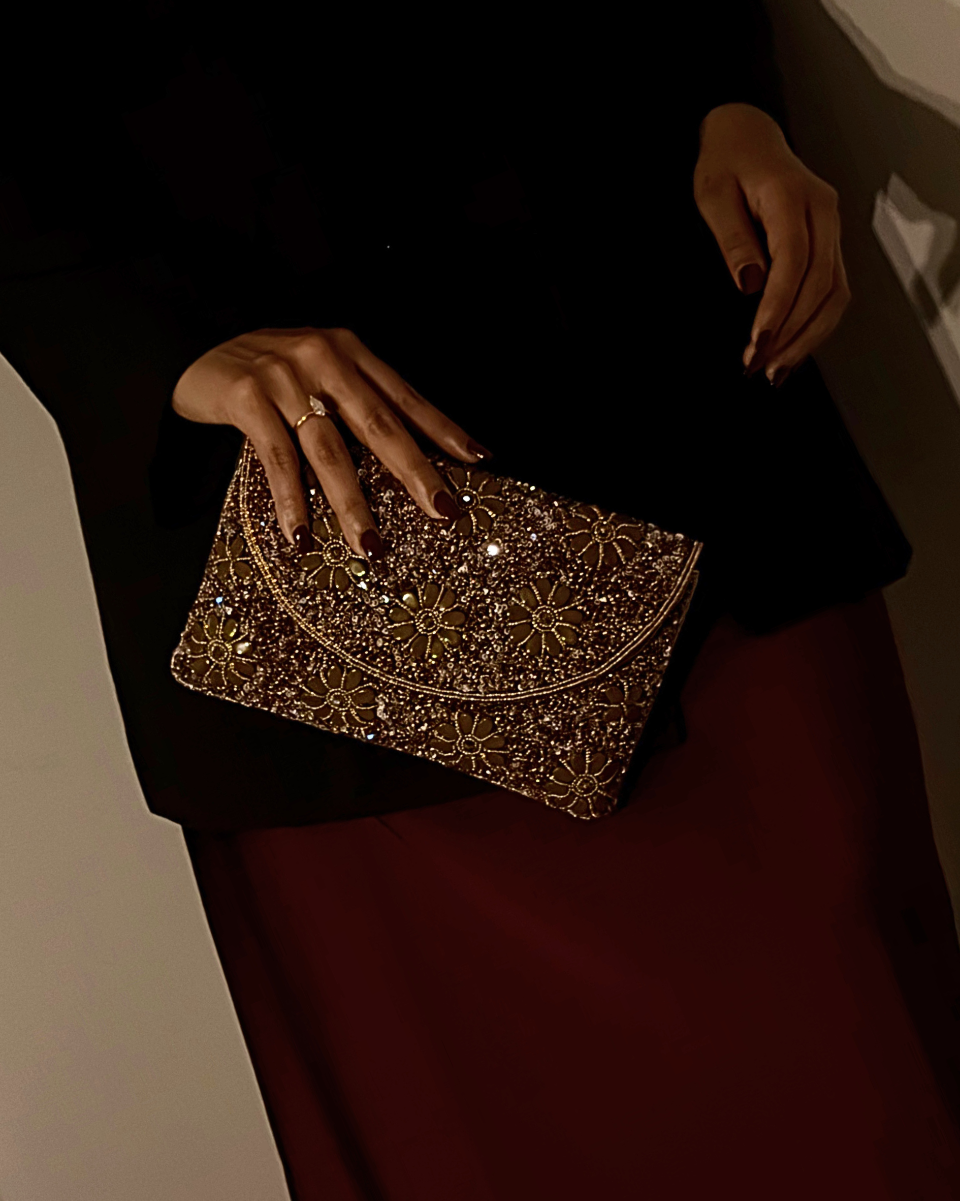 Heritage Embellished Clutch