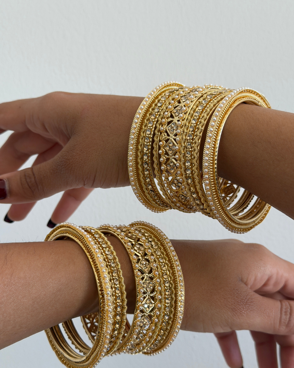 Rajwadi Bangle Set