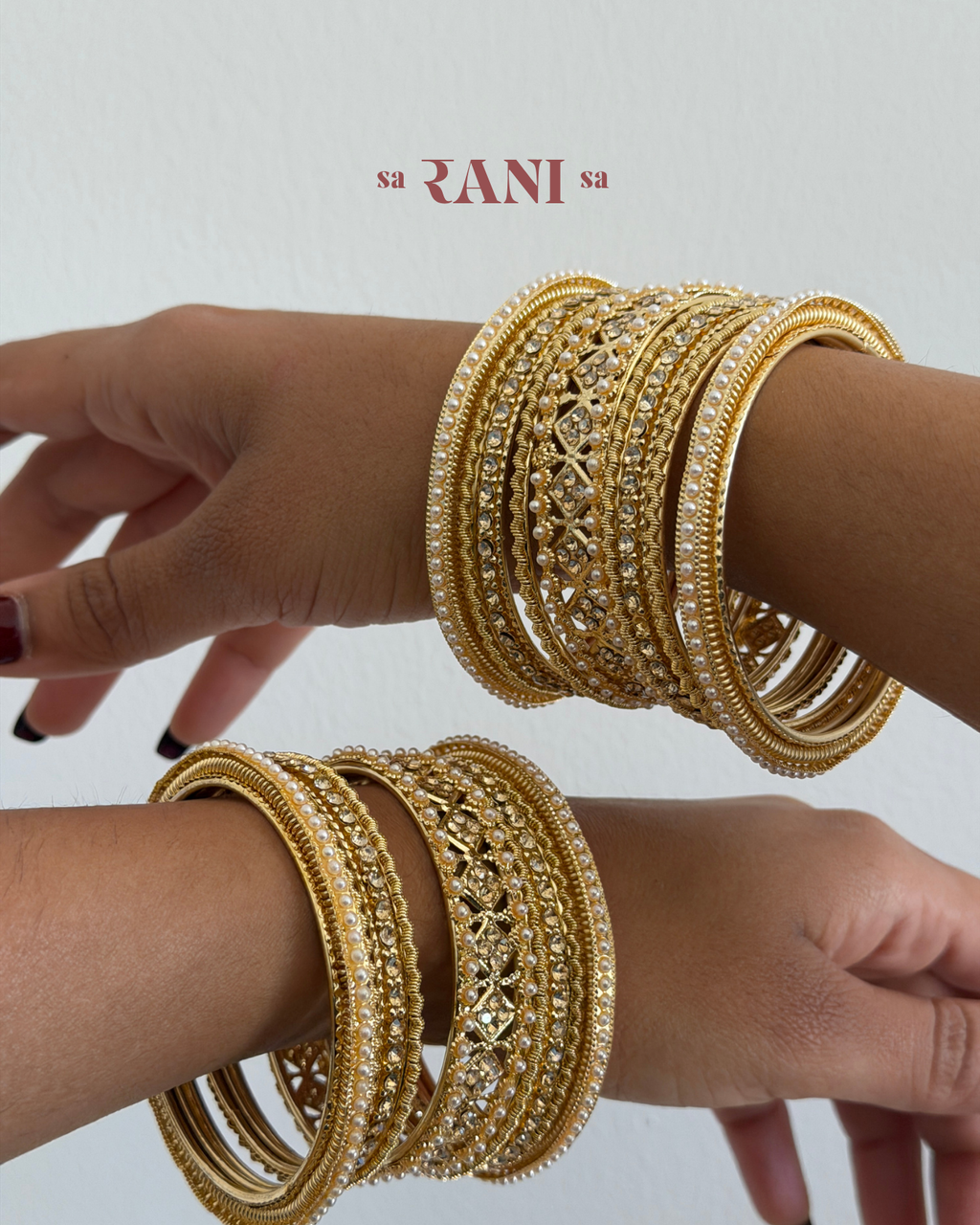 Rajwadi Bangle Set