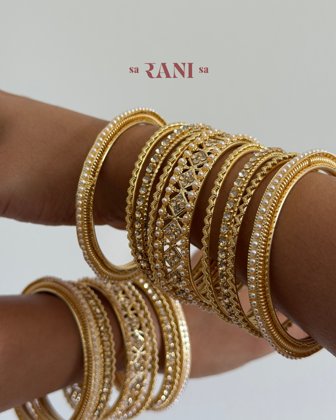 Rajwadi Bangle Set