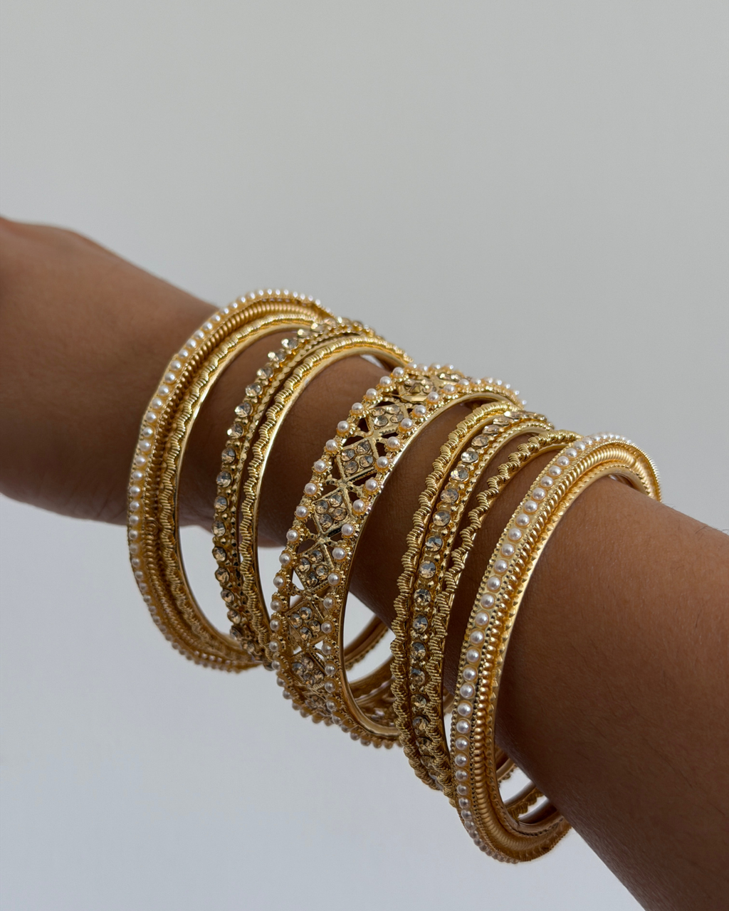 Rajwadi Bangle Set