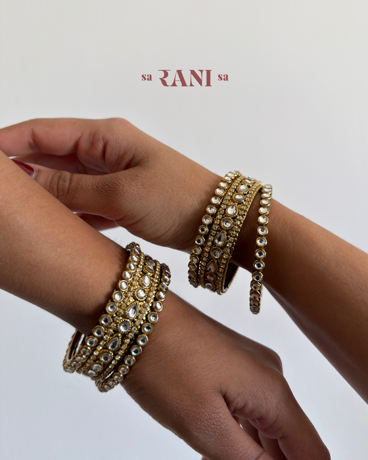 Polki Bridal Kada Bangle