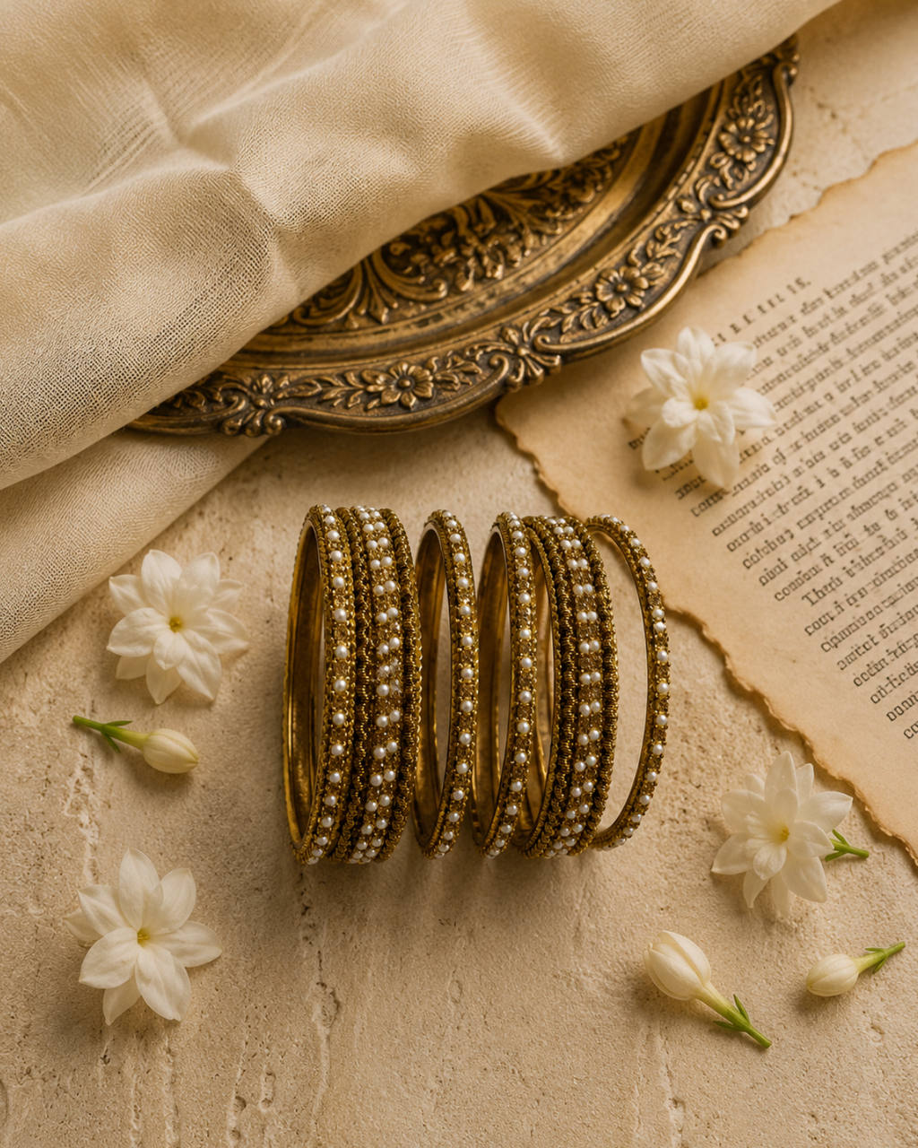 Antique Filigree Kada