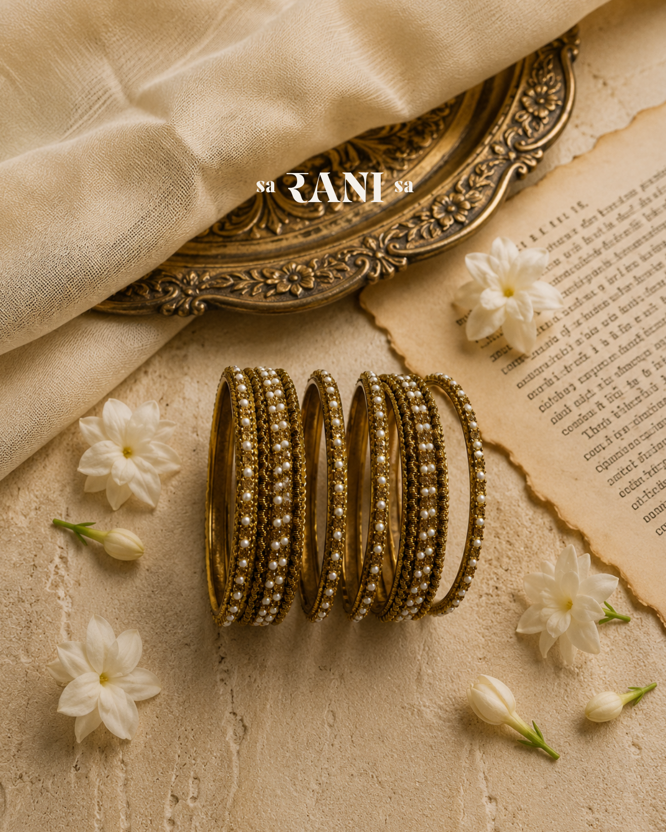 Antique Filigree Kada
