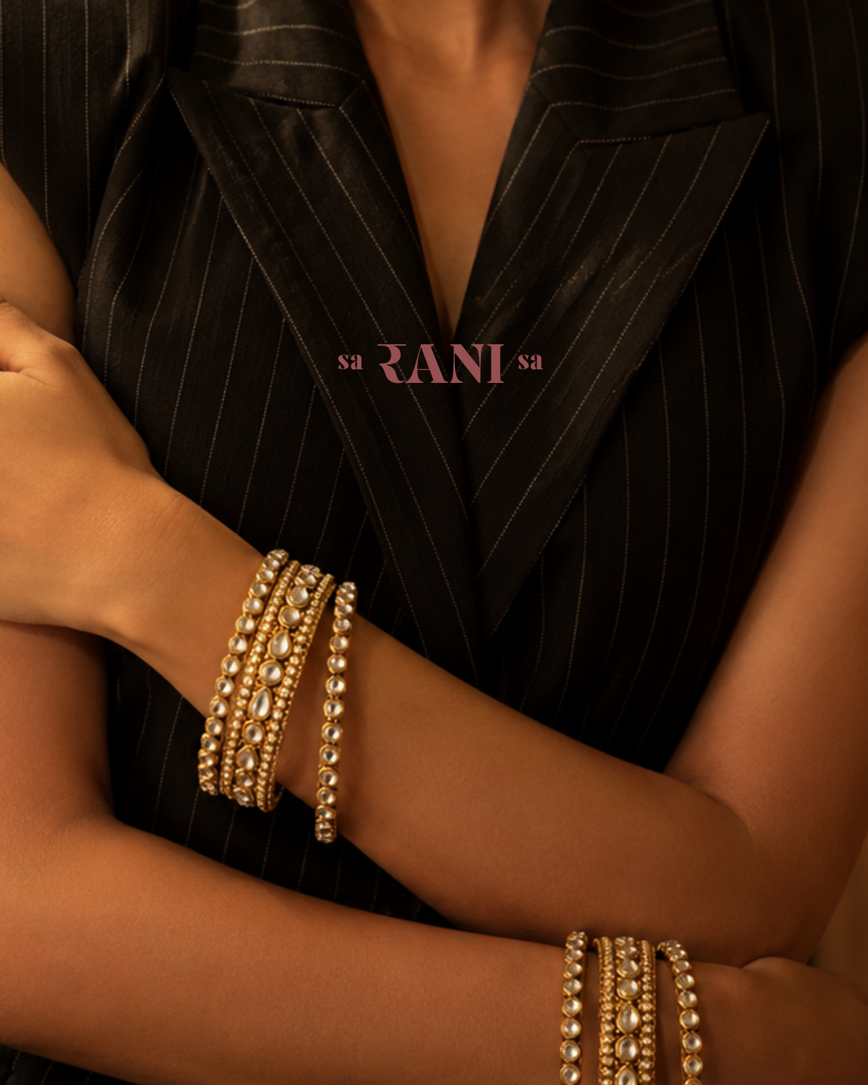 Polki Bridal Kada Bangle